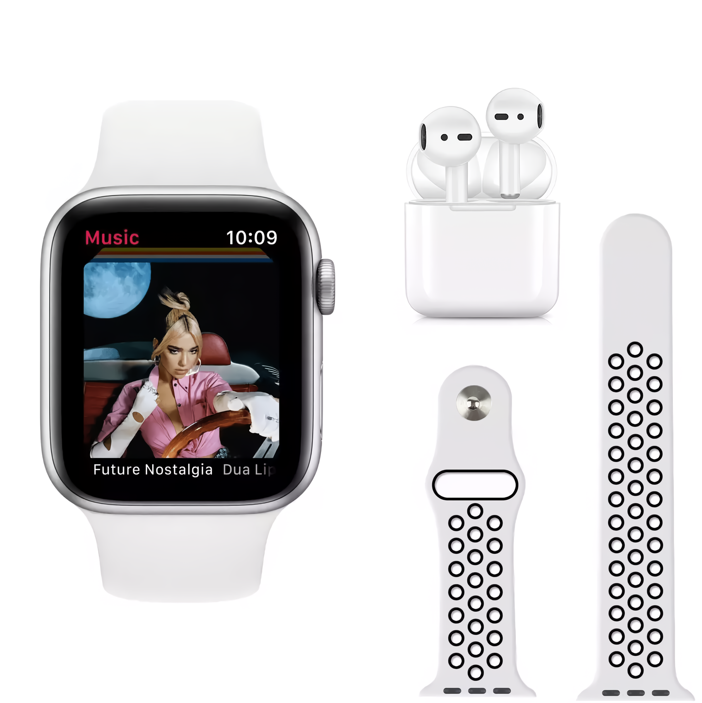 Reloj inteligente Watch T55 +auriculares