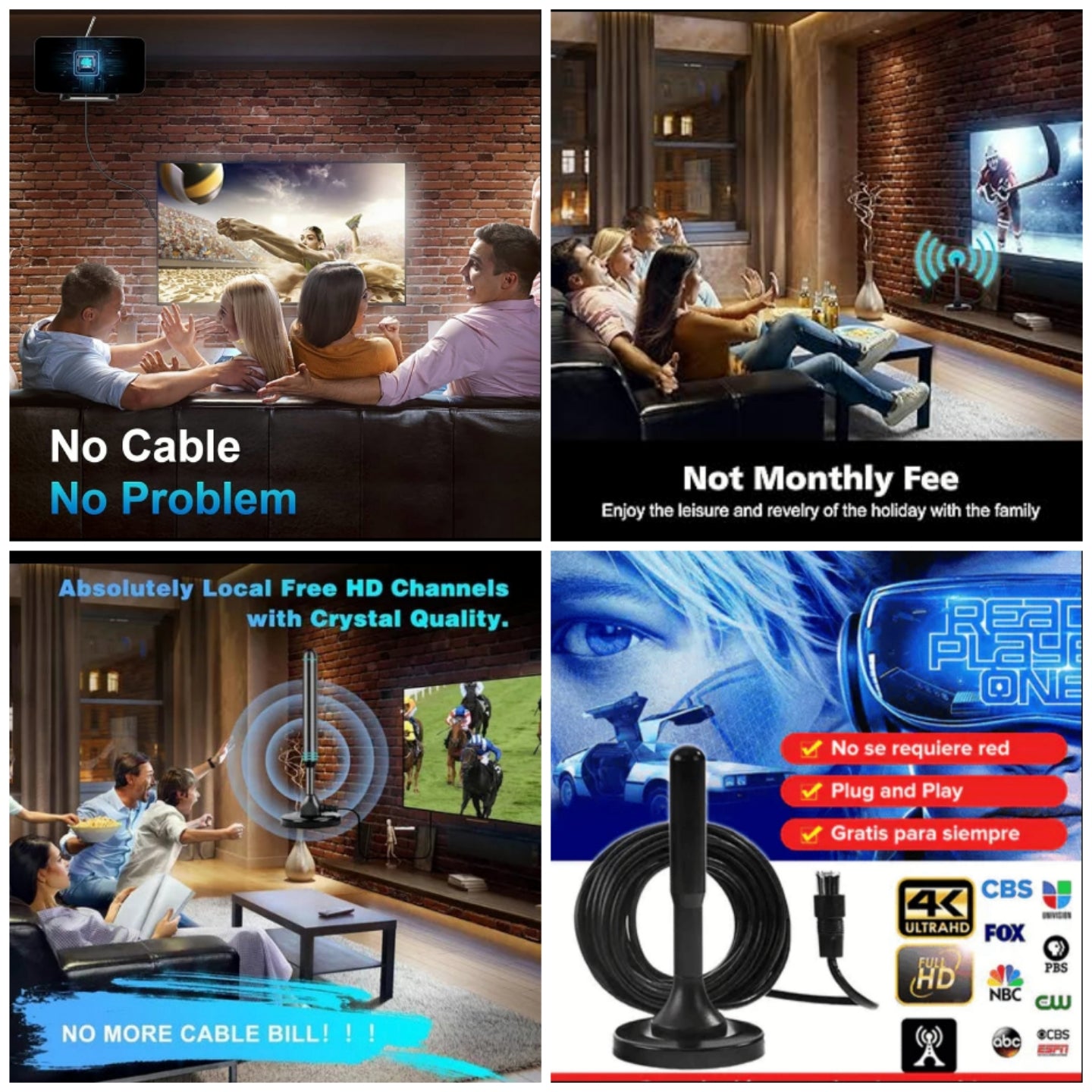 ANTENA TV DIGITAL HD