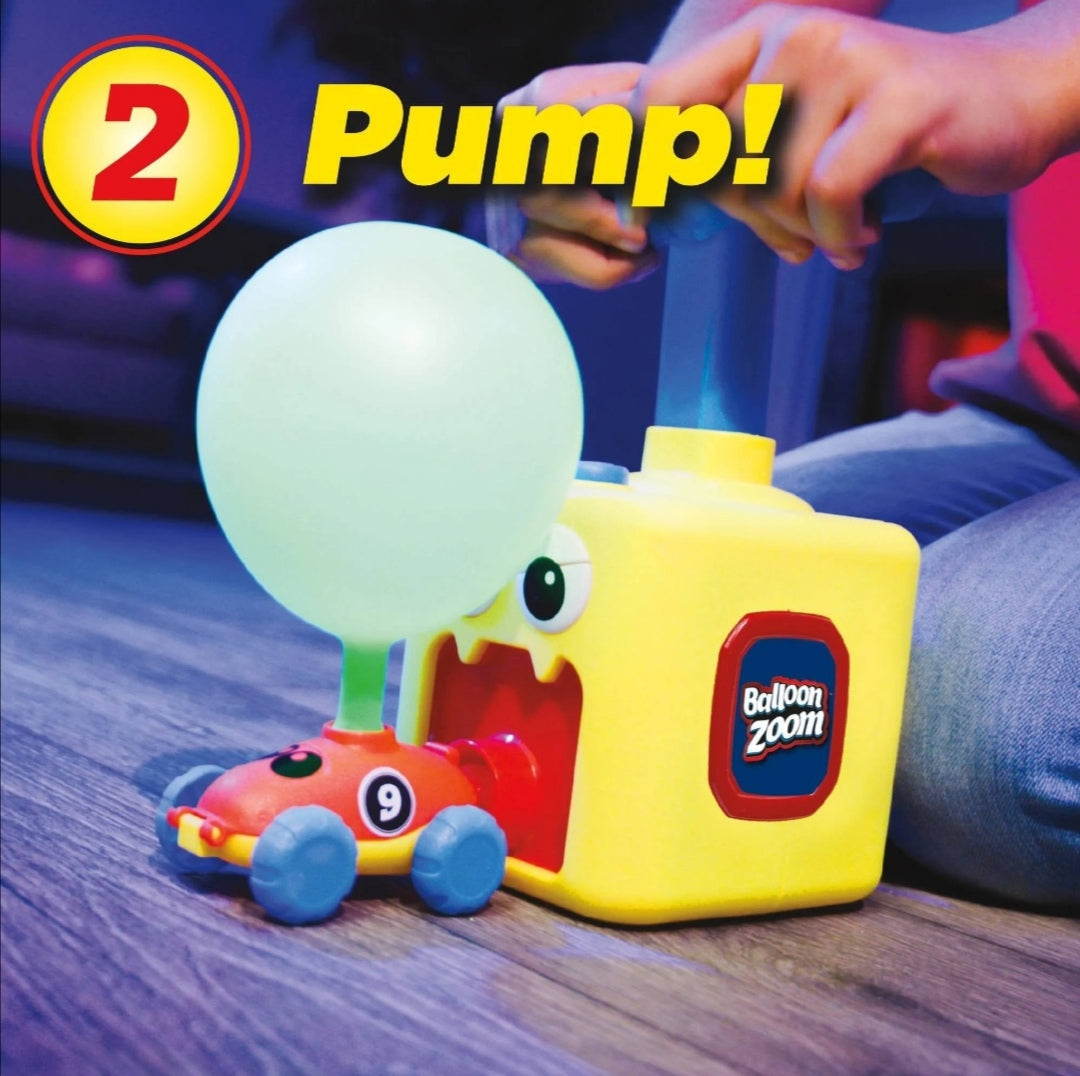Balonzoom™ AUDAZ GloboCoche COHETE y Astronauta