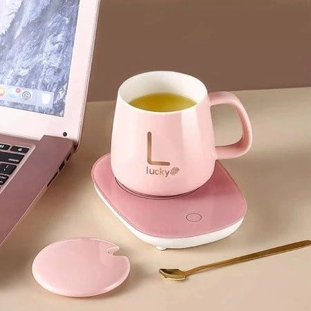 Taza Con Calentador Electrico
