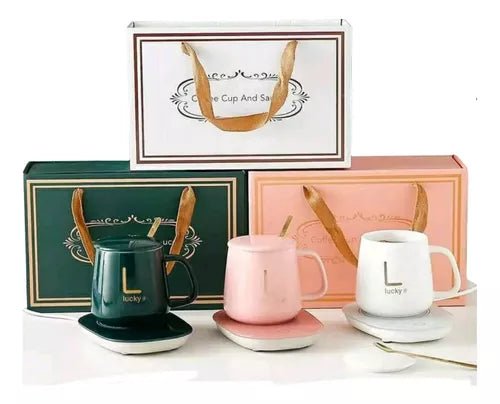 Taza Con Calentador Electrico