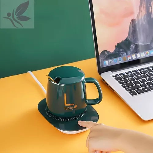 Taza Con Calentador Electrico