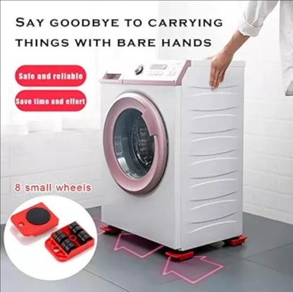 EasyLift™ Cargador De Muebles Pesados                           Kit 4 Ruedas + Palanca